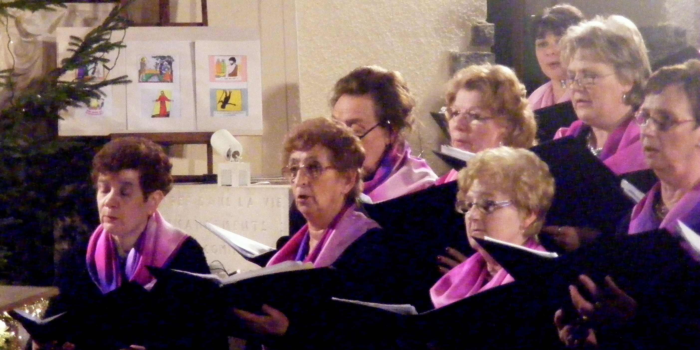 Visages chantants de la Schola Camille Jacquemin 2008