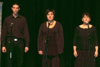 12. Trio Michaël GEORIS, Cécile GRANDMONT et Martine PATTE