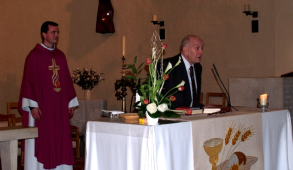 60 ans de la Schola camille Jacquemin de Forrières, la messe