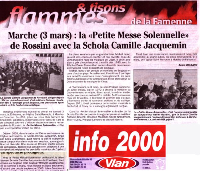 Info 2000, le 1er mars 2007