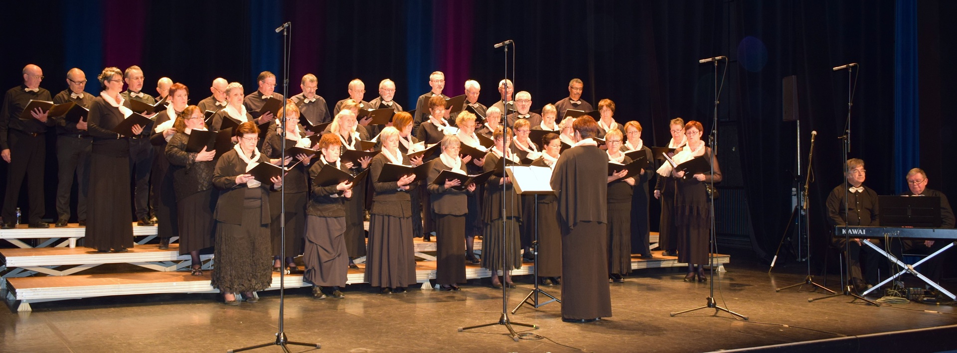 La Schola Camille Jacquemin en concert au festival des Voix d'Olonne le 26 novembre 2017