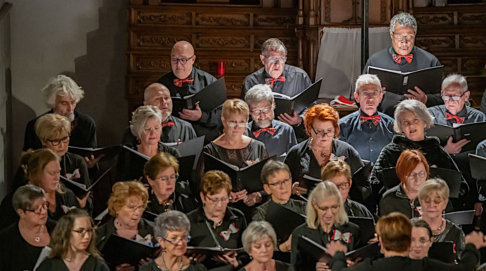 La Schola Camille Jacquemin en concert de Noël à Chéoux (2023)